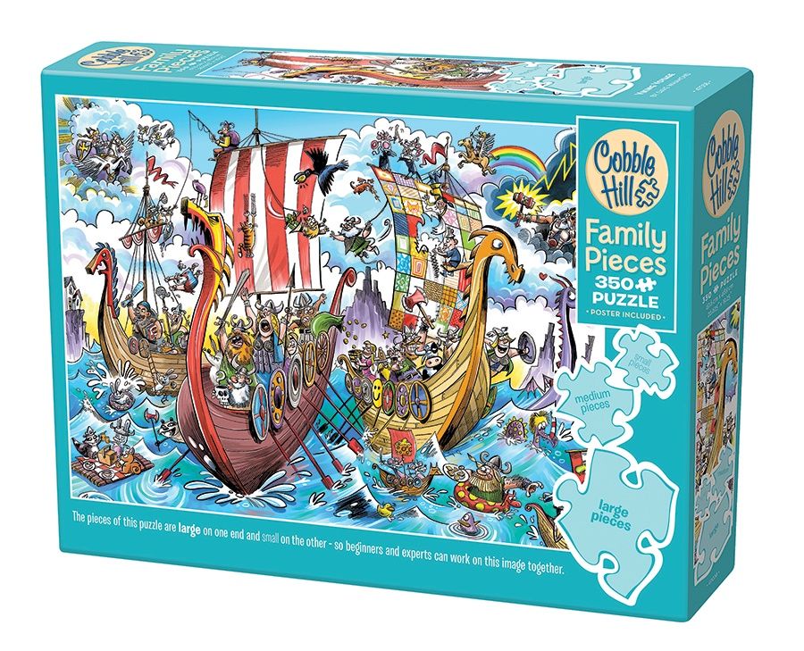 Cobble Hill 350 Piece Family Puzzle - Viking Voyage