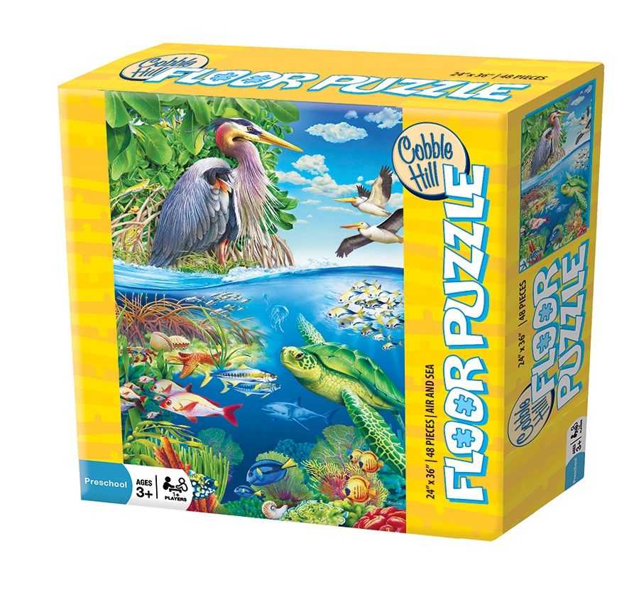 Cobble Hill 48 Piece Floor Puzzle - Air and Sea