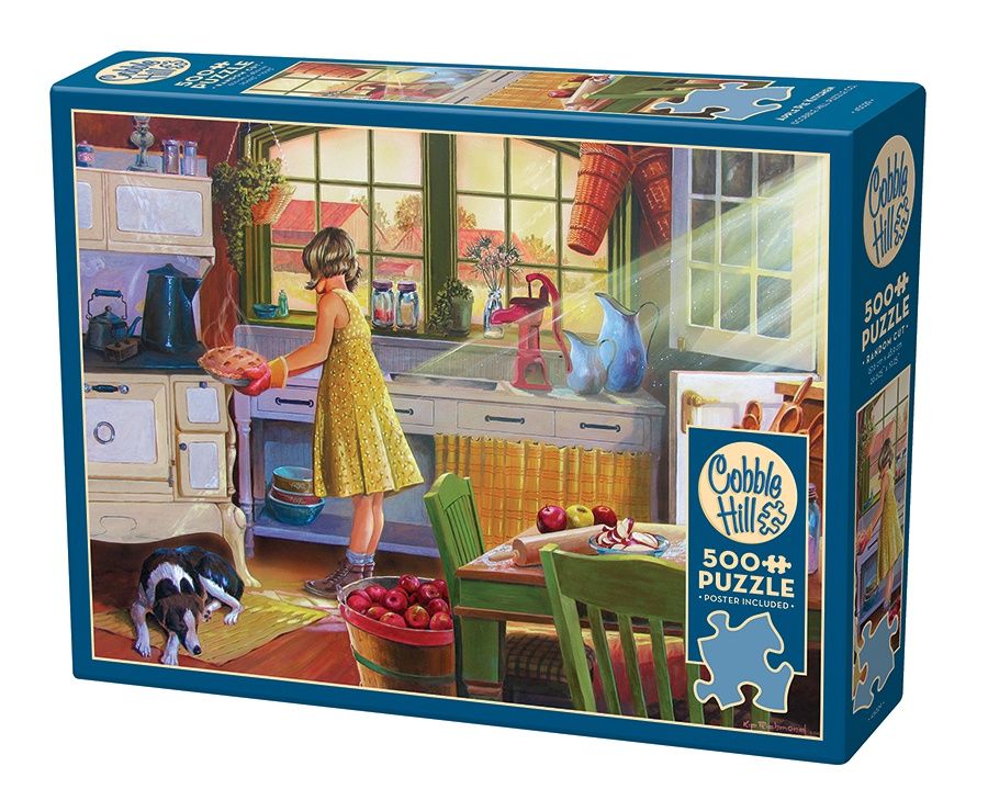 Cobble Hill 500 Piece Puzzle - Apple Pie Kitchen