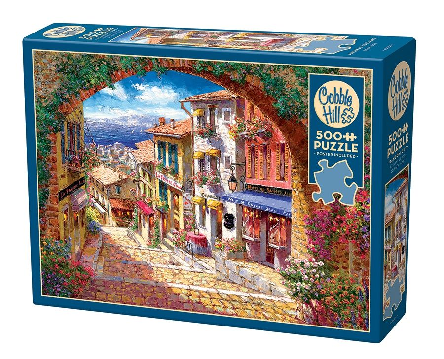 Cobble Hill 500 Piece Puzzle - Archway to Cagne