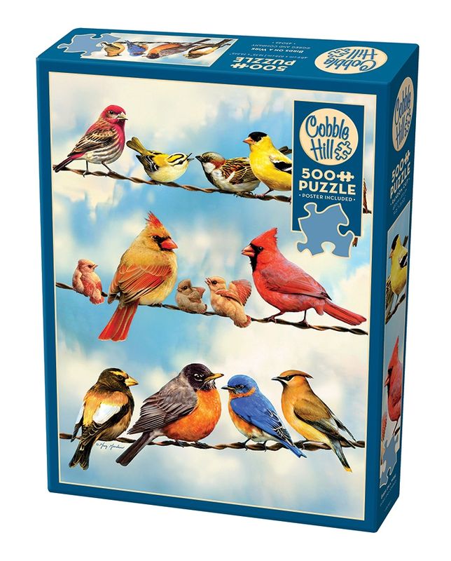 Cobble Hill 500 Piece Puzzle - Birds on a Wire