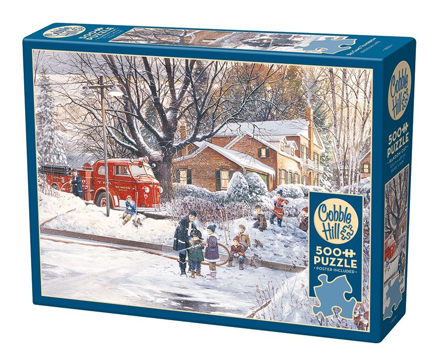 Cobble Hill 500 Piece Puzzle - Big Game Tomorrow