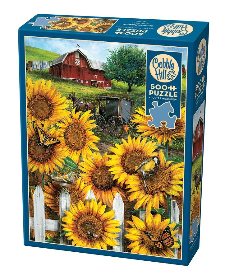 Cobble Hill 500 Piece Puzzle - Country Paradise