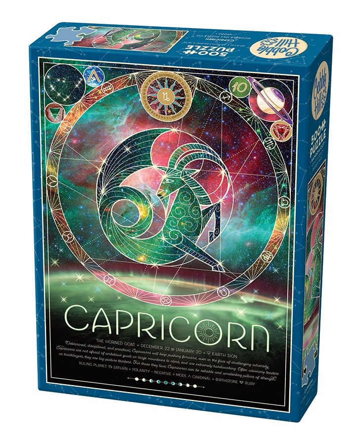 Cobble Hill 500 Piece Puzzle - Capricorn