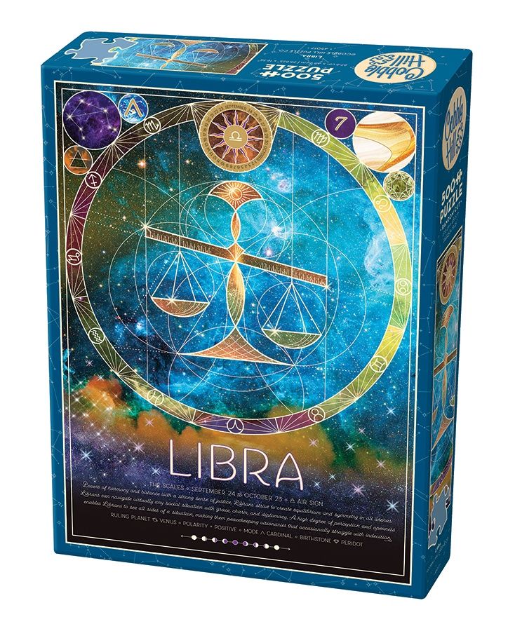 Cobble Hill 500 Piece Puzzle - Libra
