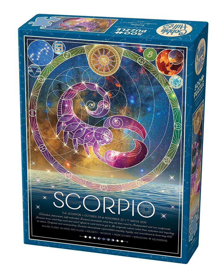 Cobble Hill 500 Piece Puzzle - Scorpio