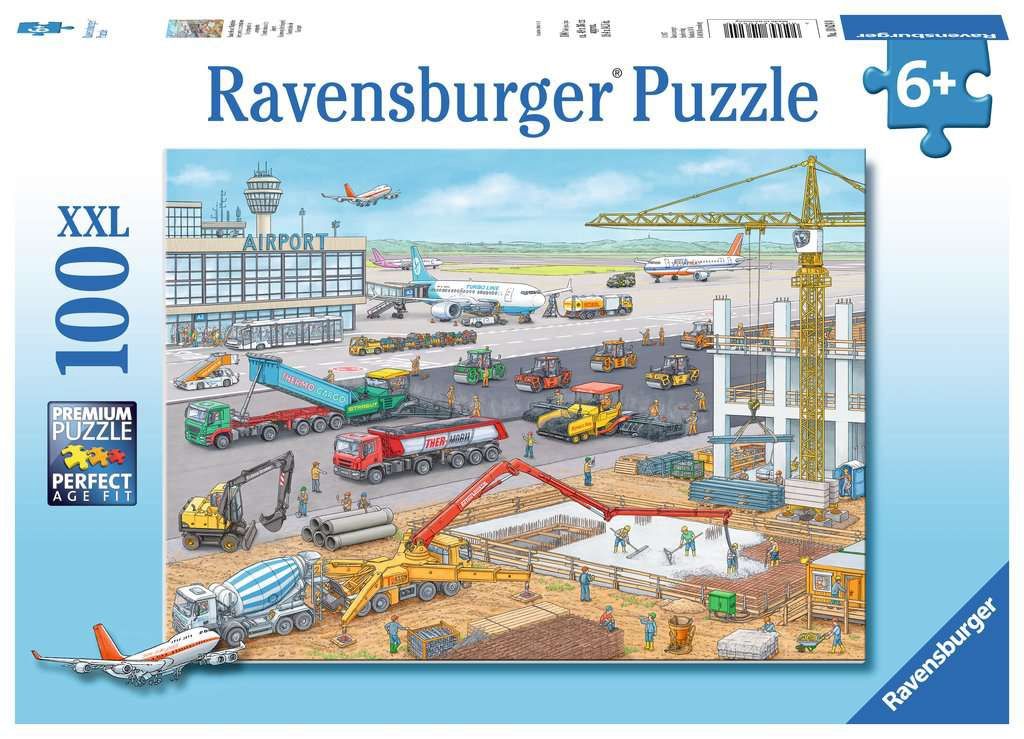 Ravensburger 100 Piece Puzzle - Construction at the Airport