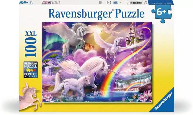Ravensburger 100 Piece Puzzle - Pegasus Unicorns