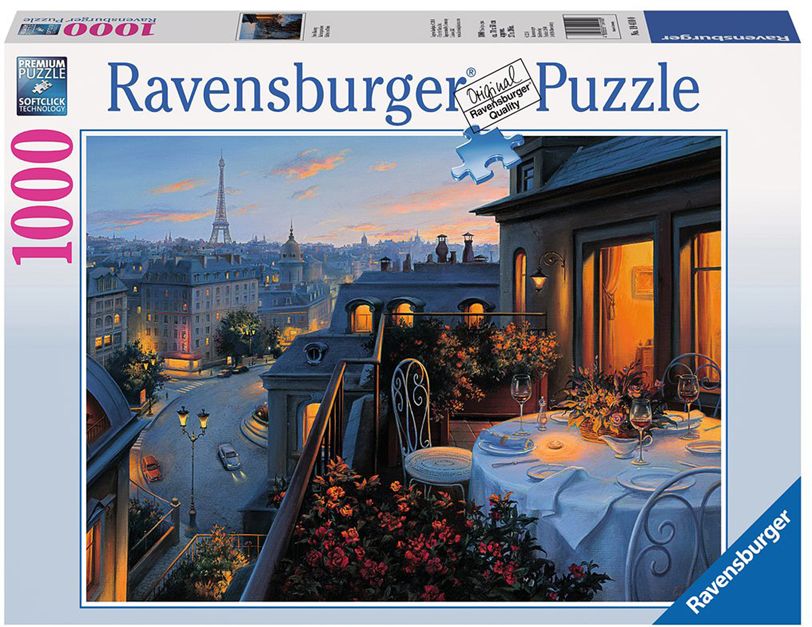 Ravensburger 1000 Piece Puzzle -  Paris Balcony