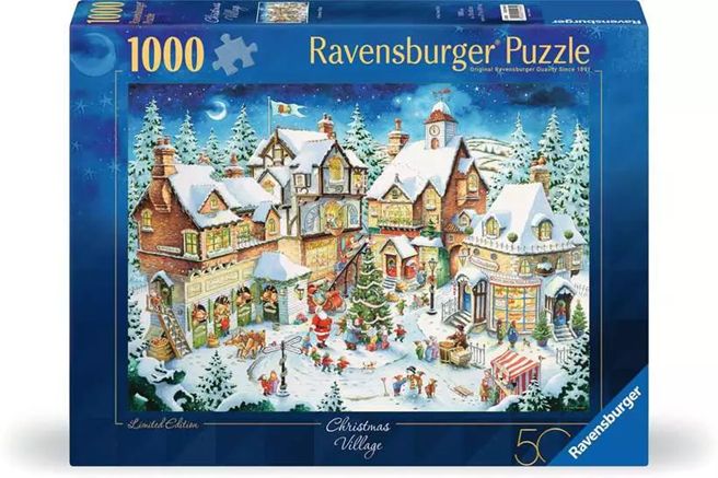 Ravensburger 1000 Piece Puzzle - 50th Anniversary Christmas Village