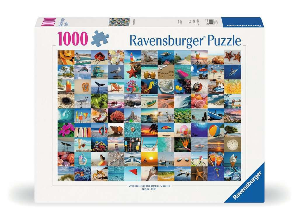 Ravensburger 1000 Piece Puzzle - 99 Seaside Moments