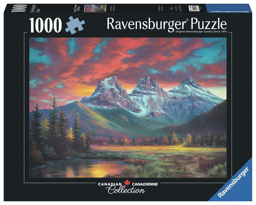Ravensburger 1000 Piece Puzzle - Alberta&#39;s Three Sisters