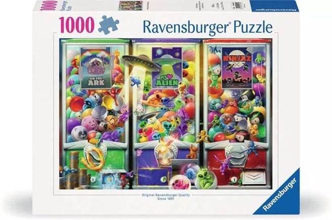 Ravensburger 1000 Piece Puzzle - Animals, Aliens and Ninjas