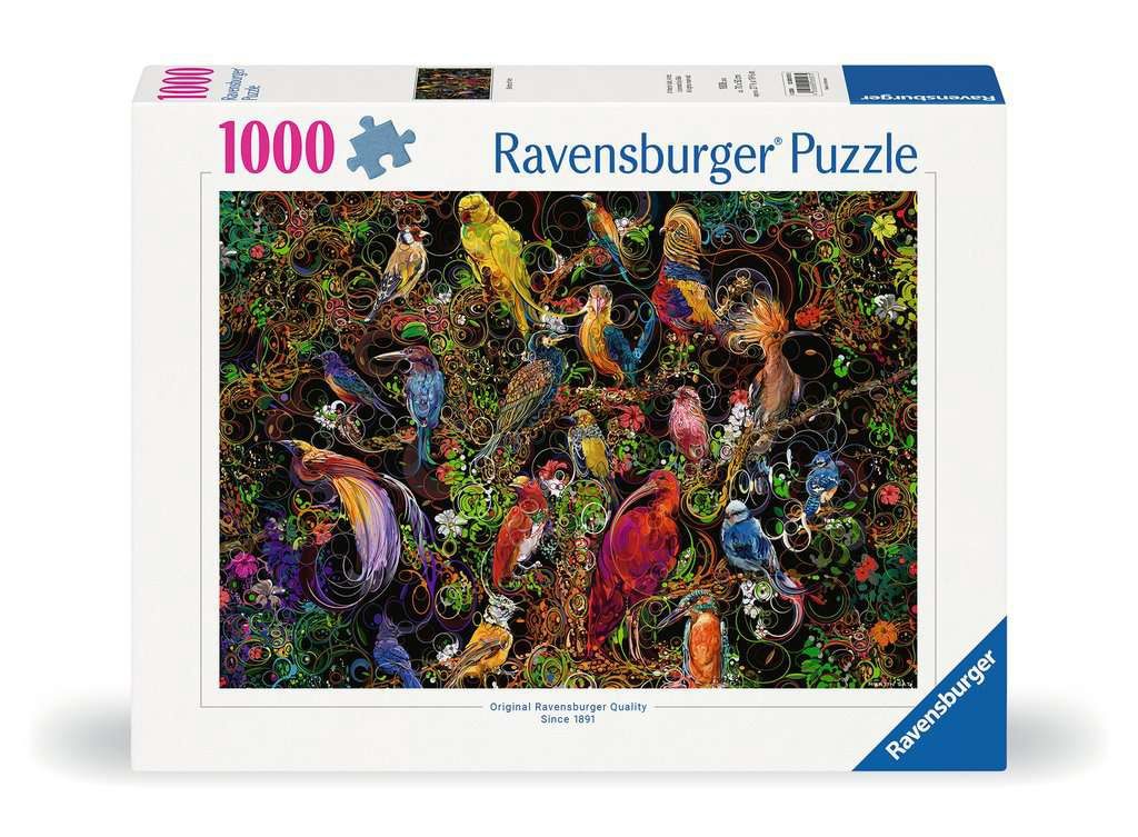 Ravensburger 1000 Piece Puzzle - Birds of Art