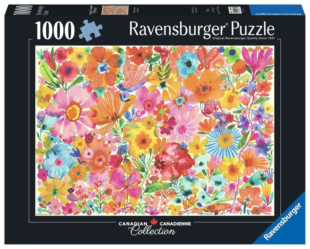 Ravensburger 1000 Piece Puzzle - Blossoming Beauties