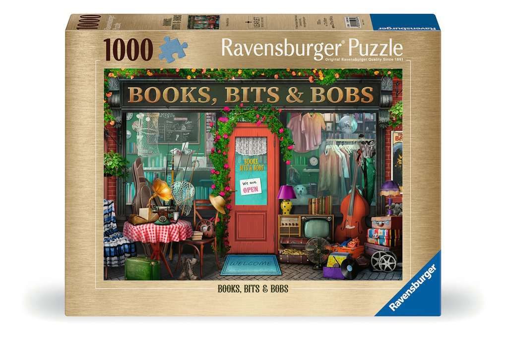 Ravensburger 1000 Piece Puzzle - Books, Bits &amp; Bobs