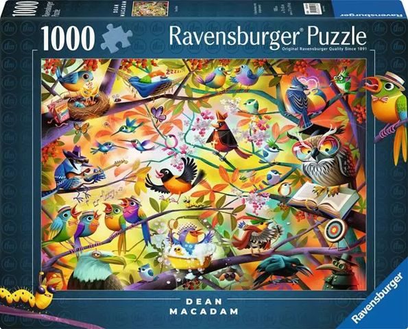 Ravensburger 1000 Piece Puzzle - Busy Birdies