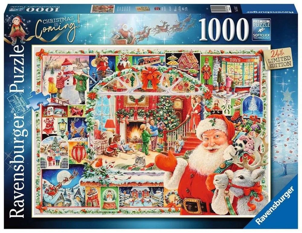Ravensburger 1000 Piece Puzzle - Christmas is Coming!
