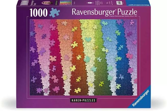 Ravensburger 1000 Piece Puzzle - Colours on Colours