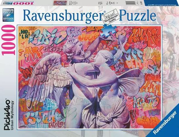 Ravensburger 1000 Piece Puzzle - Cupid and Psyche in Love