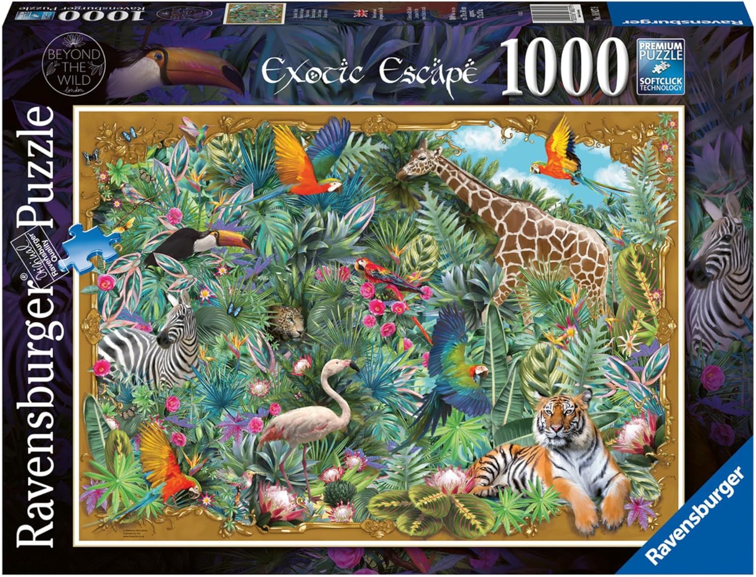 Ravensburger 1000 Piece Puzzle - Exotic Escape