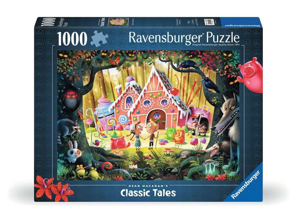 Ravensburger 1000 Piece Puzzle - Hansel and Gretel Beware!