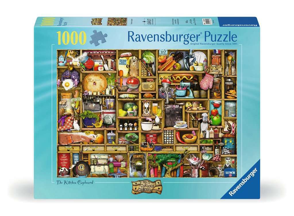 Ravensburger 1000 Piece Puzzle - Kitchen Cupboard