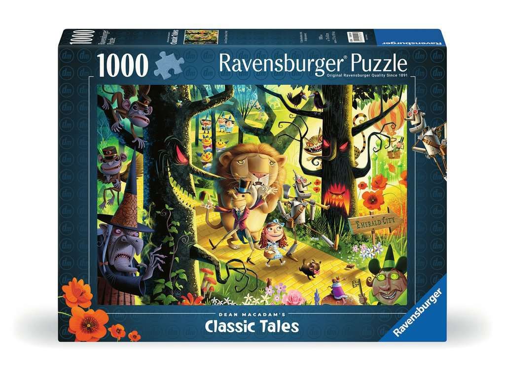 Ravensburger 1000 Piece Puzzle - Lions &amp; Tigers &amp; Bears, Oh My!