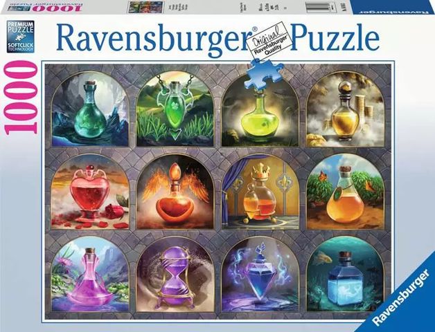 Ravensburger 1000 Piece Puzzle - Magic Potions