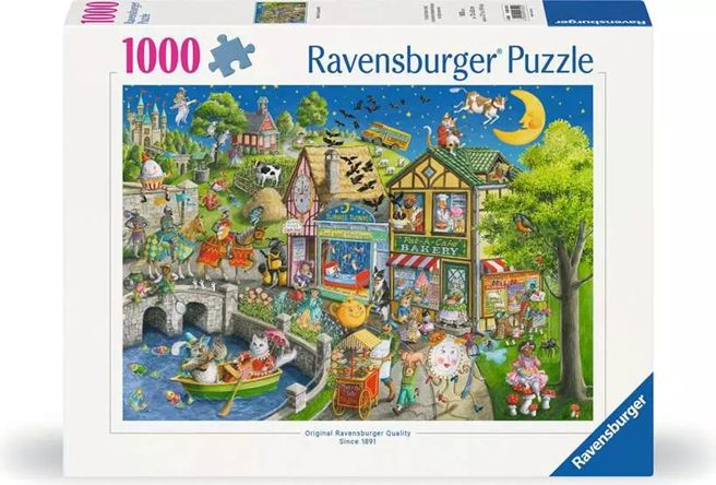 Ravensburger 1000 Piece Puzzle - Mother Gooseville