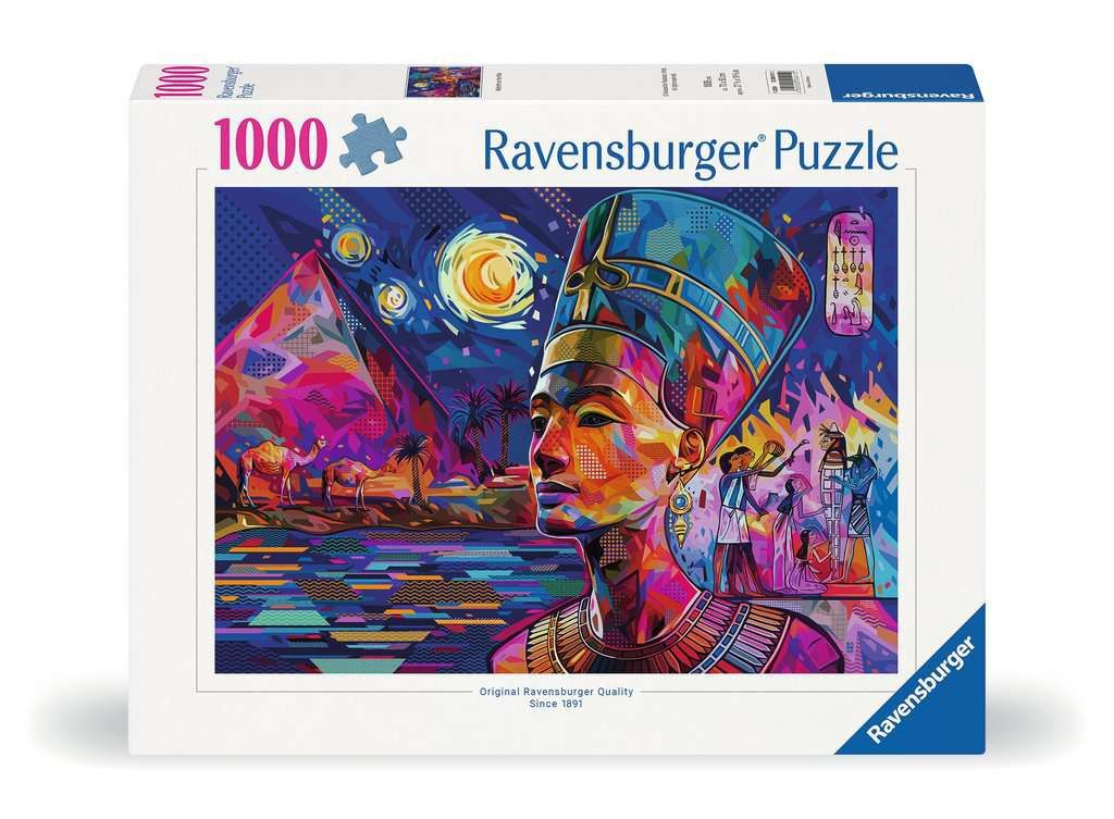 Ravensburger 1000 Piece Puzzle - Nefertiti on The Nile
