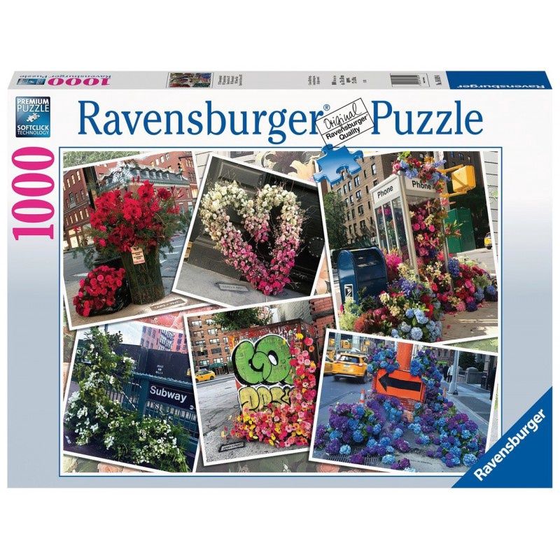 Ravensburger 1000 Piece Puzzle - NYC Flower Flash