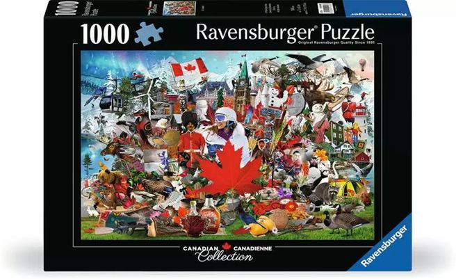 Ravensburger 1000 Piece Puzzle - Oh, Canada!