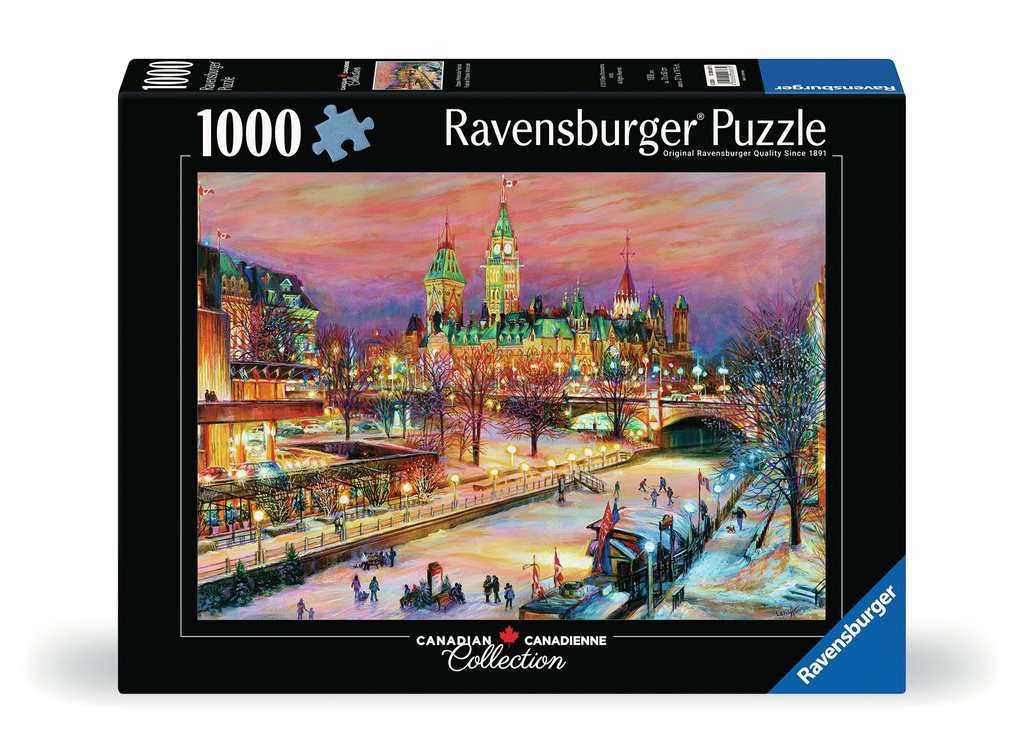 Ravensburger 1000 Piece Puzzle - Ottawa Winterlude Festival