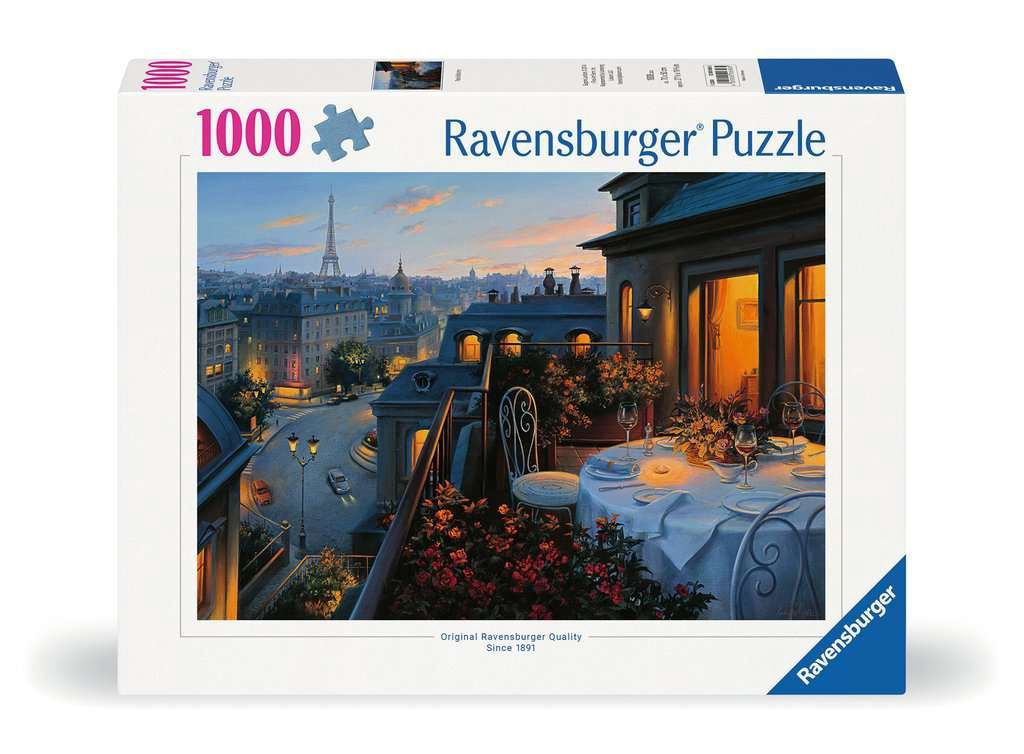 Ravensburger 1000 Piece Puzzle - Paris Balcony