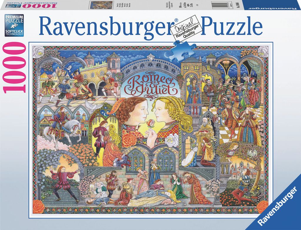 Ravensburger 1000 Piece Puzzle - Romeo &amp; Juliet