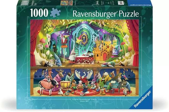 Ravensburger 1000 Piece Puzzle - Snow White and 7 Gnomes