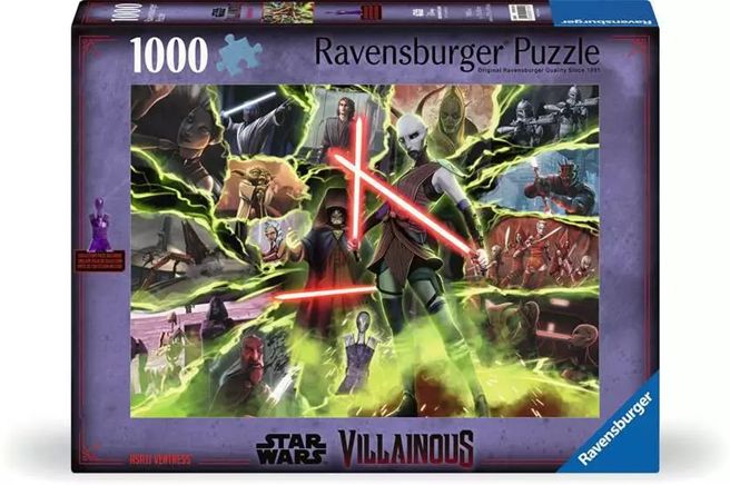 Ravensburger 1000 Piece Puzzle - Star Wars Villainous Asajj Ventress
