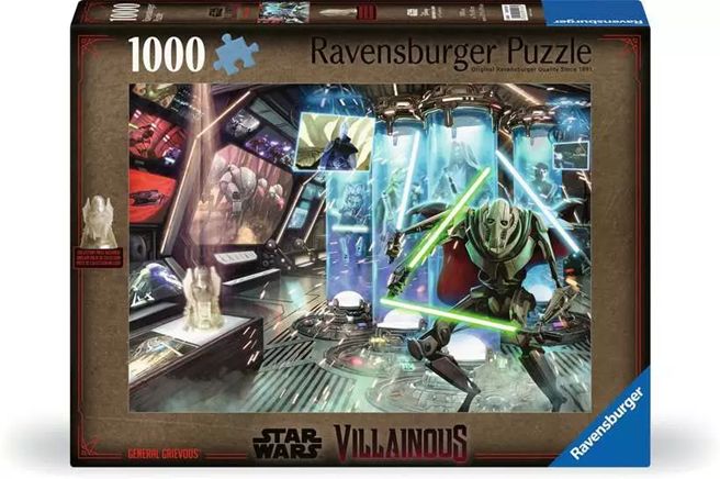 Ravensburger 1000 Piece Puzzle - Star Wars Villainous General Grievous