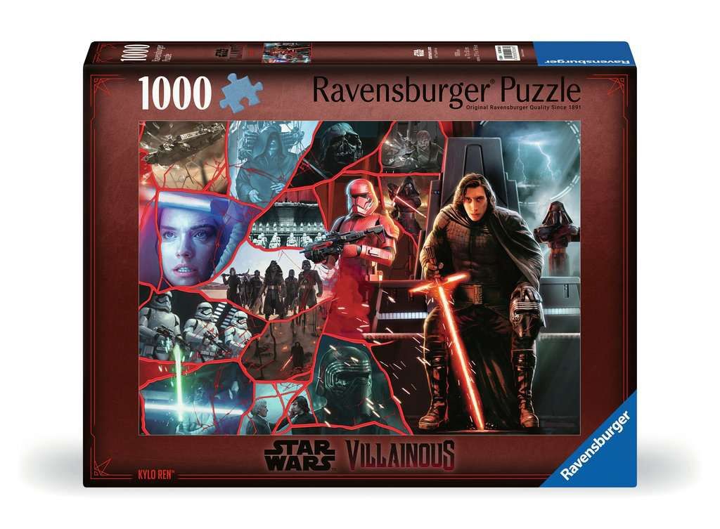 Ravensburger 1000 Piece Puzzle - Star Wars Villainous Kylo Ren