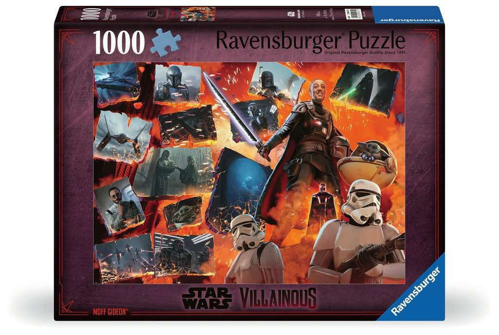Ravensburger 1000 Piece Puzzle - Star Wars Villainous Moff Gideon