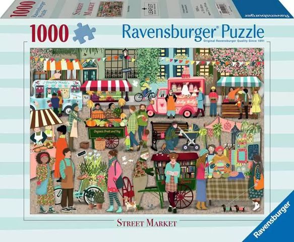 Ravensburger 1000 Piece Puzzle - Street Market
