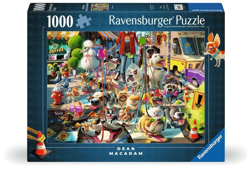 Ravensburger 1000 Piece Puzzle - The Dog Walker