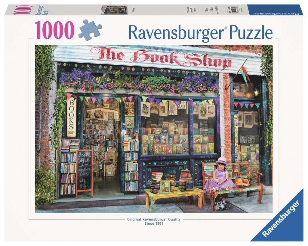 Ravensburger 1000 Piece Puzzle - The Bookshop