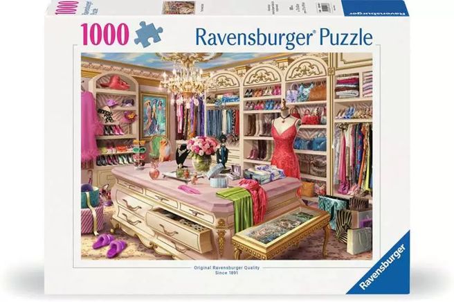 Ravensburger 1000 Piece Puzzle - The Coveted Closet