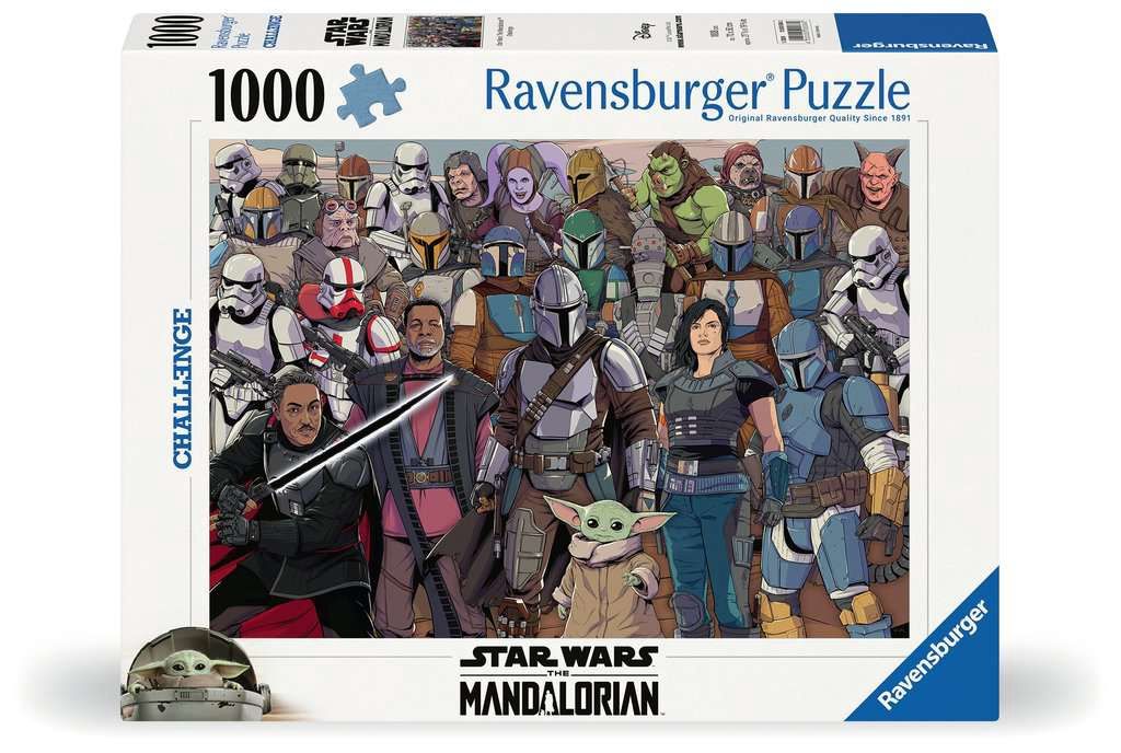 Ravensburger 1000 Piece Puzzle - The Mandalorian Challenge