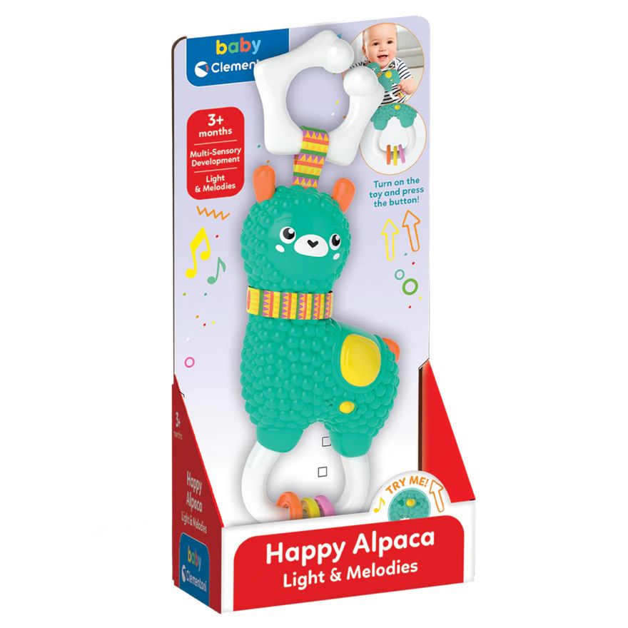 Clementoni - Alpaca Rattle