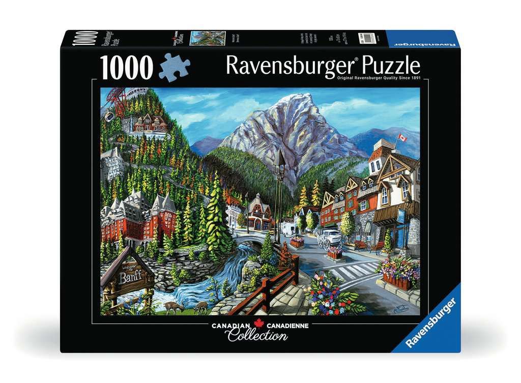 Ravensburger 1000 Piece Puzzle - Welcome to Banff