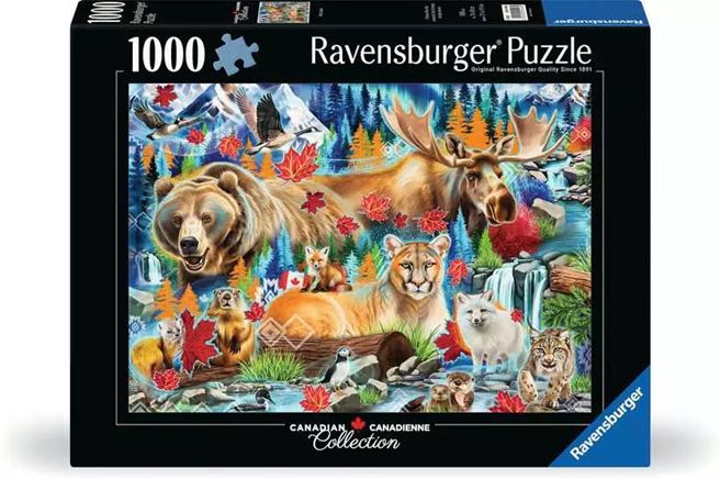 Ravensburger 1000 Piece Puzzle - Wild Canada