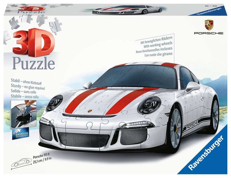 Ravensburger 108 Piece 3D Puzzle - Porsche 911